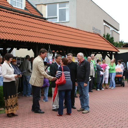Manželé Václava a Oldřich Novákovi (foto O. Polášek)