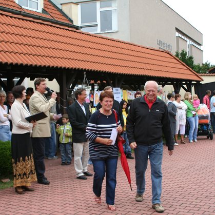 Manželé Václava a Oldřich Novákovi (foto O. Polášek)